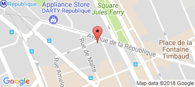 Hôtel Ibis Paris Republique, 14 rue Rampon, 75011 PARIS