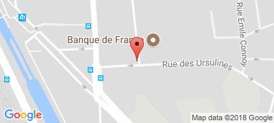 Le bâtiment de la Banque de France à Saint-Denis, 2-4 rue Catulienne, 93200 SAINT-DENIS