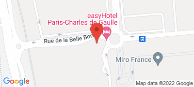 EasyHôtel Paris Charles de Gaulle Villepinte, 10 rue de la Belle Borne, 93410 TREMBLAY-EN-FRANCE