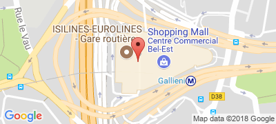 Gare routière internationale de Paris-Gallieni, 28, avenue du Général-de-Gaulle, 93170 BAGNOLET