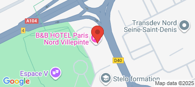 Htel B&B Paris Nord Villepinte, 7 avenue J. Fourgeaud Les Mousseaux Sud, 93420 VILLEPINTE