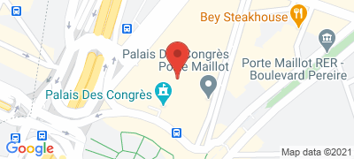 Palais des Congrès, 2 place de la Porte Maillot, 75017 PARIS