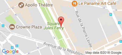 Auberge de jeunesse Paris - Jules Ferry, 8 Boulevard Jules Ferry, 75011 PARIS