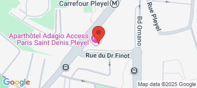 Adagio Access Saint-Denis Pleyel, 10 rue du docteur Finot, 93200 SAINT-DENIS