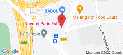 Novotel Paris Est Bagnolet, 1 av de la République, 93170 BAGNOLET