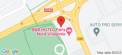 Htel B&B Paris Nord Villepinte, 7 avenue J. Fourgeaud Les Mousseaux Sud, 93420 VILLEPINTE