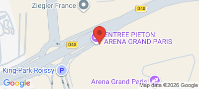 Arena Grand Paris, 1 Avenue Traversi�re, 93410 TREMBLAY-EN-FRANCE