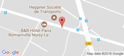 Hôtel B&B Paris à Romainville, 2 rue des Coudes Cornettes, 93230 ROMAINVILLE