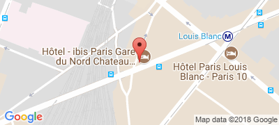 Ibis Paris Gare du Nord Chateau Landon, 197-199 rue La Fayette, 75010 PARIS
