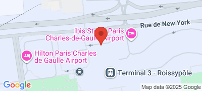 Hôtel Ibis Paris CDG Airport, 3 rue de Bruxelles Roissypole, 93290 TREMBLAY-EN-FRANCE