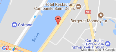 Hôtel Campanile Saint-Denis Quai de Saint-Ouen - Pleyel, 2 quai de Saint-Ouen et 2 boulevard de la Libération, 93284 SAINT-DENIS