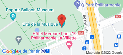  Musée de la Musique  - Philharmonie de Paris, 221 avenue Jean-Jaurès, 75019 PARIS