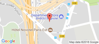 Novotel Paris Est Bagnolet, 1 av de la République, 93170 BAGNOLET